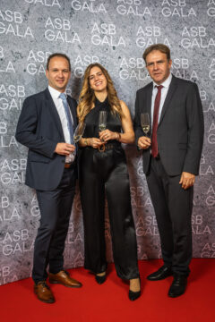 Zleva: Kamil Šebesta, MSO Trade, Veronika Uhrínová, JAGA, Jiří Andrýsek,MSO Trade