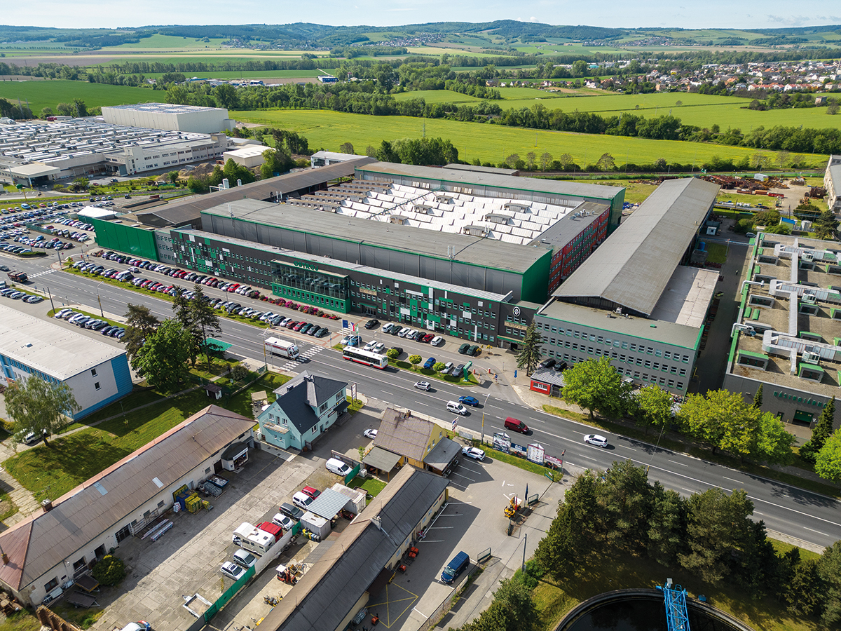 Výrobní závod pro vývoj a výrobu mobilního bednění pro tunely