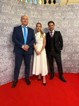 Vlevo: Martin Kraus, Kateřina Weissová, Jaroslav Hrábek, TSC Group