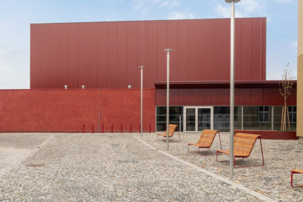 Přístavba tělocvičny v Drahotuších