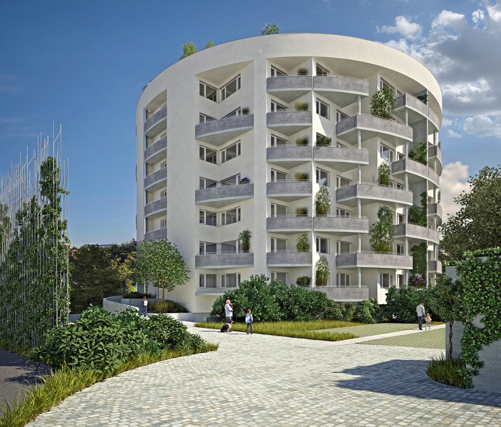 Architektonický návrh nepostrádá odvahu a originalitu