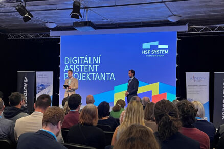 Prezentace HSF System na konferenci BIM OPEN 2025 k tématu digitalizace projekce