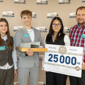 Modelium 2025 Superfinále 1. místo SPŠS a OA Kadaň 1