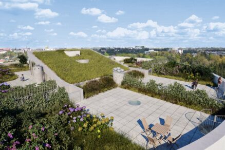 Střešní zahrada bude patřit k nejatraktivnějším místům domu