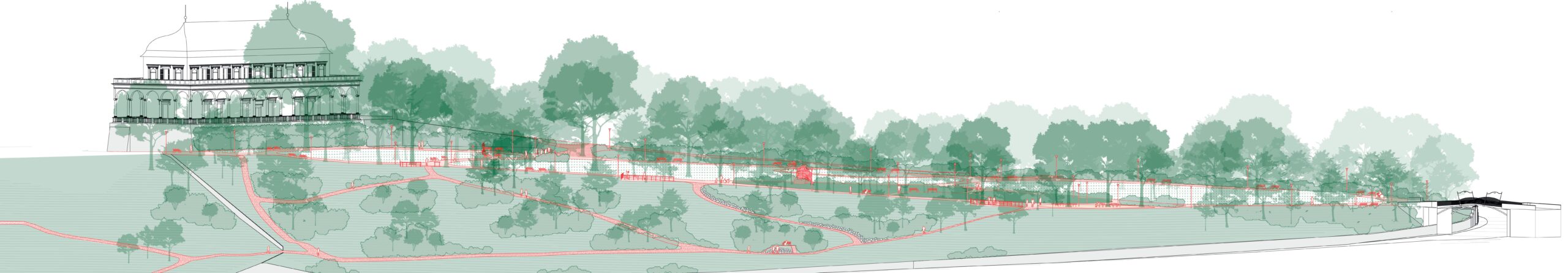 Pohled na jižní svah