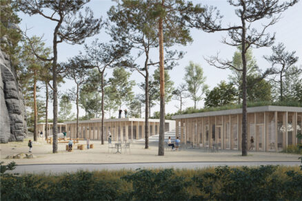 Nástup do skalního města Adršpach