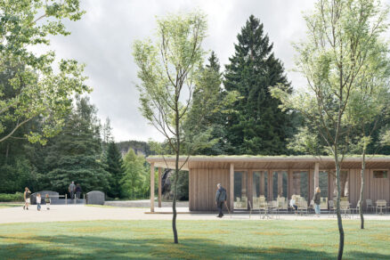 Nástup do skalního města Adršpach