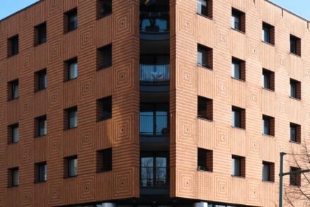 Mario Botta – bytový dům, Lützowplatz (1988–1990)