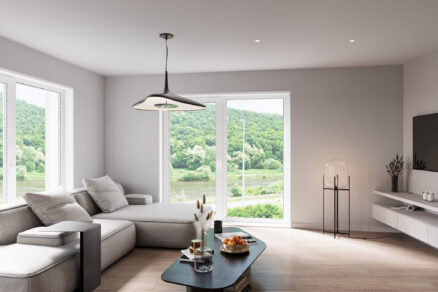 Interiéry nabídnou atraktivní výhledy