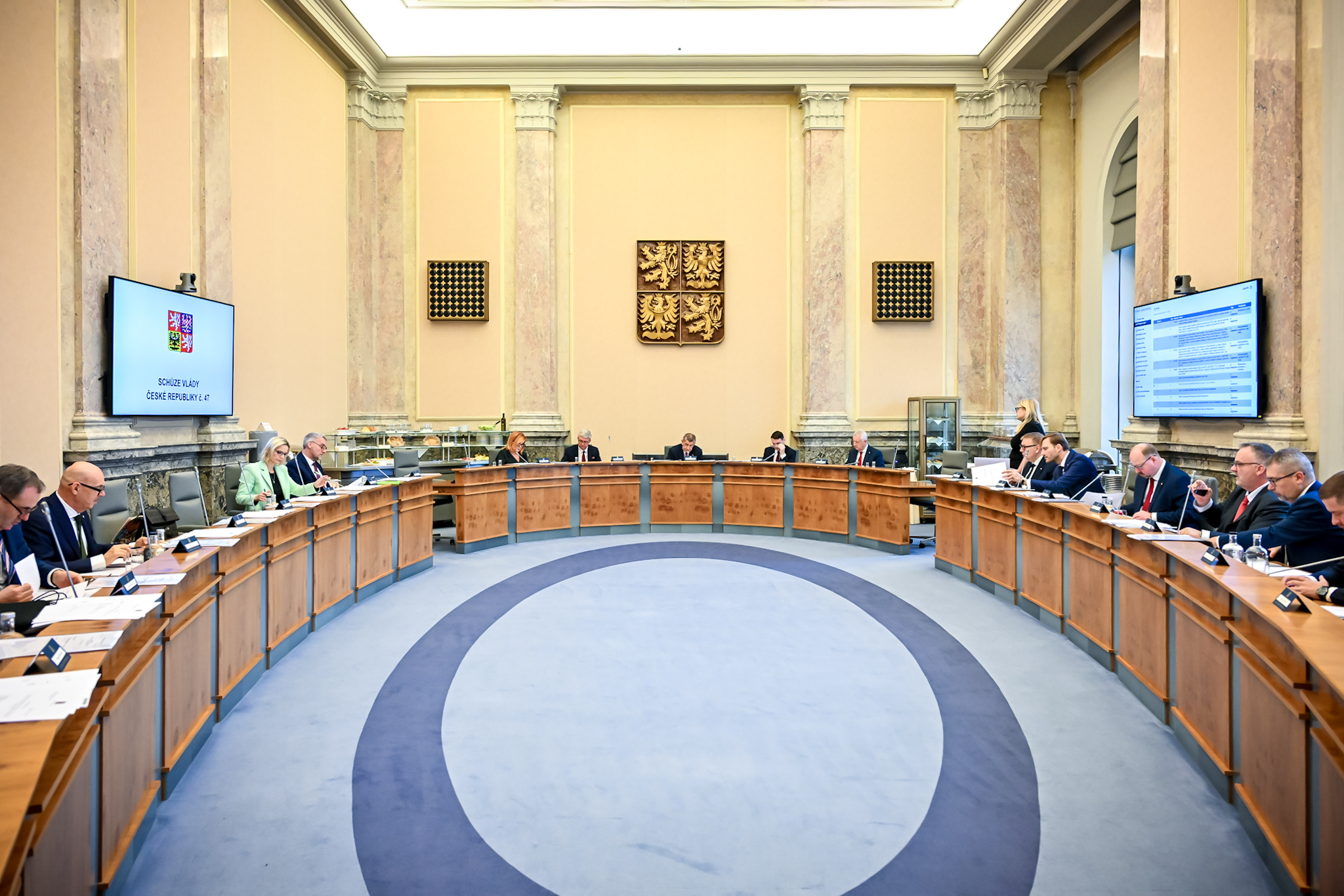 NZ9 3549 Zasedání vlády ČR, 16. 12. 2025