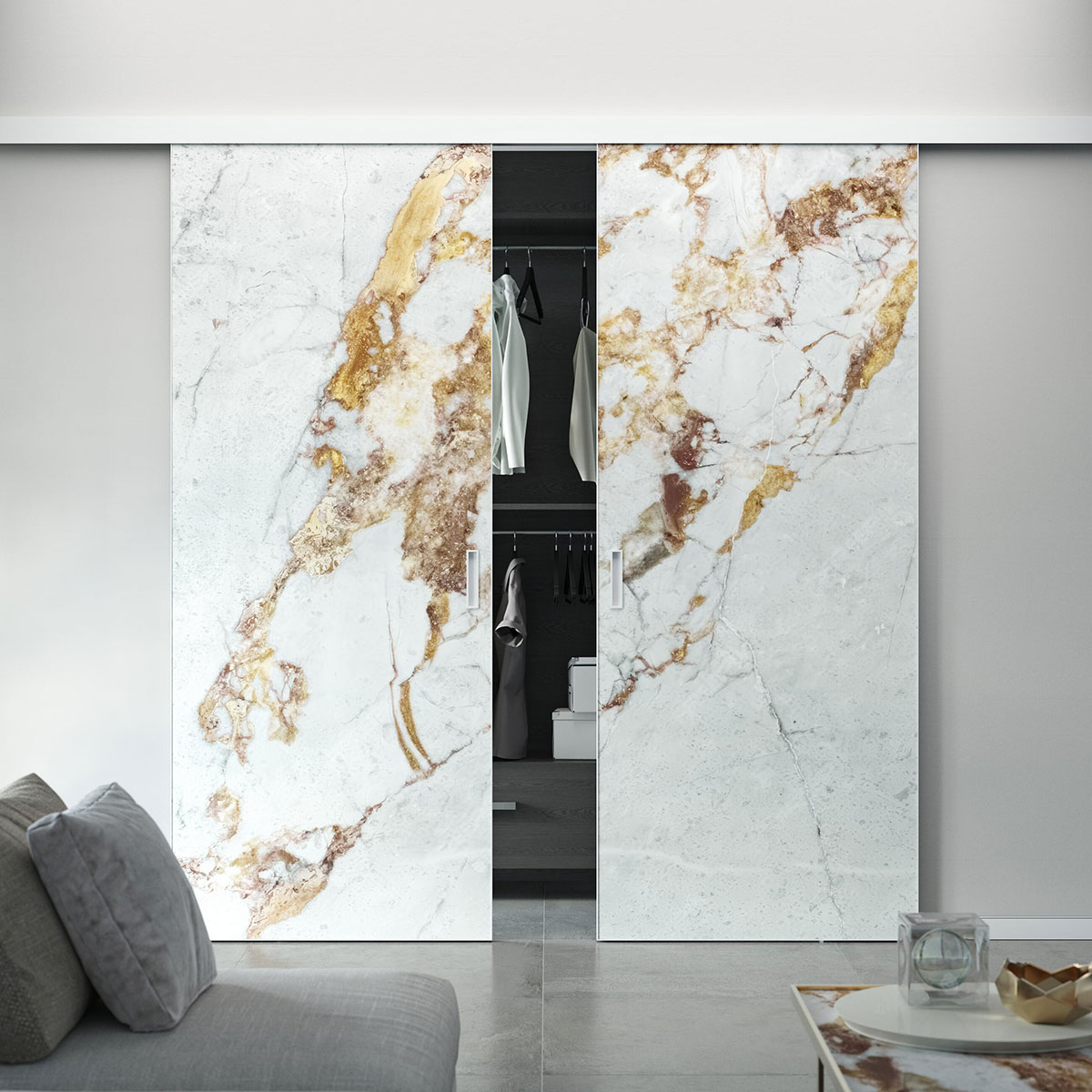 Posuv na zeď TRIX TRENDY, dveře MASTER