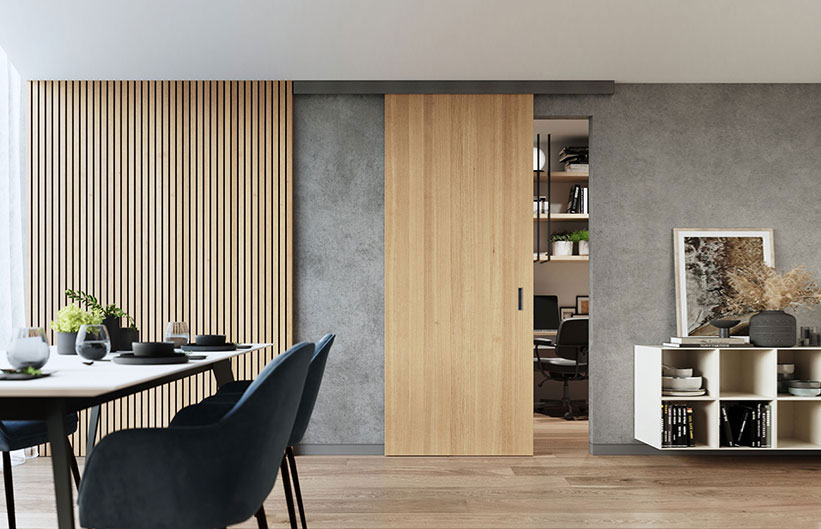 Posuvný systém TRIX TRENDY do stropu, dveře MASTER