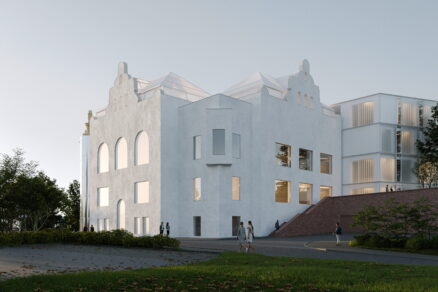 Návrh radnice Slezské Ostravy