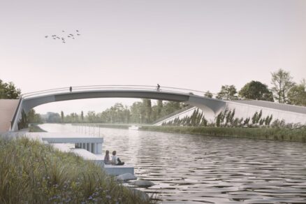 Most v ulici Za Elektrárnou