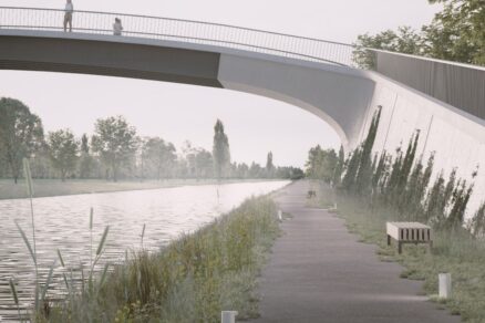 Most v ulici Za Elektrárnou