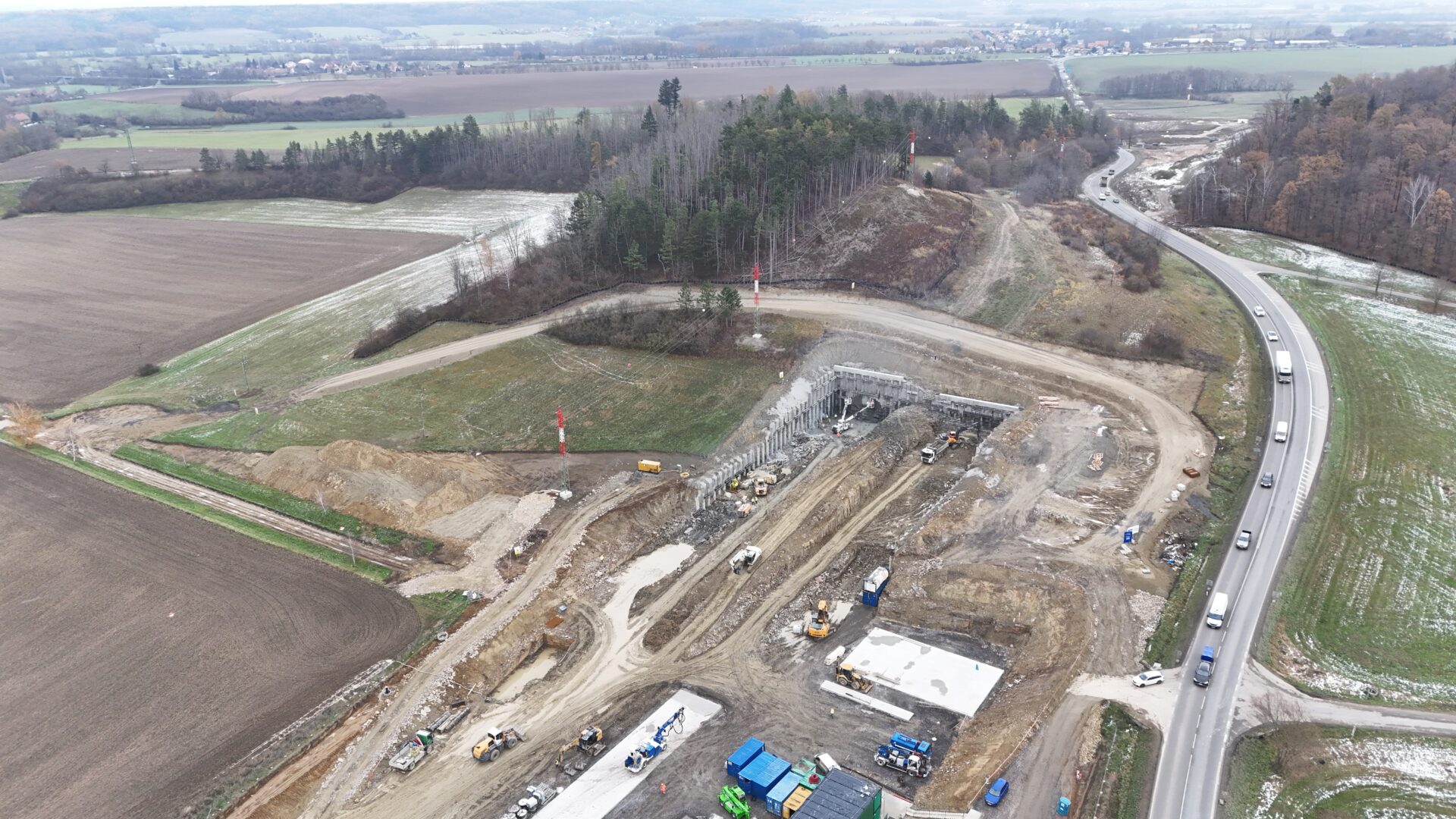 Razba tunelu Homole Ražba tunelu Homole