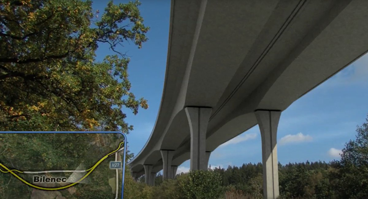 V trase budouci dalnice D6 Petrohrad Lubenec u obce Bilenec stoji kamenny most. Ten bude zachovan a nad nim vznikne novy dalnicni most V trase budoucí dálnice D6 Petrohrad-Lubenec u obce Bilenec stoji kamenný most. Ten bude zachován a nad ním vznikne nový dálniční most