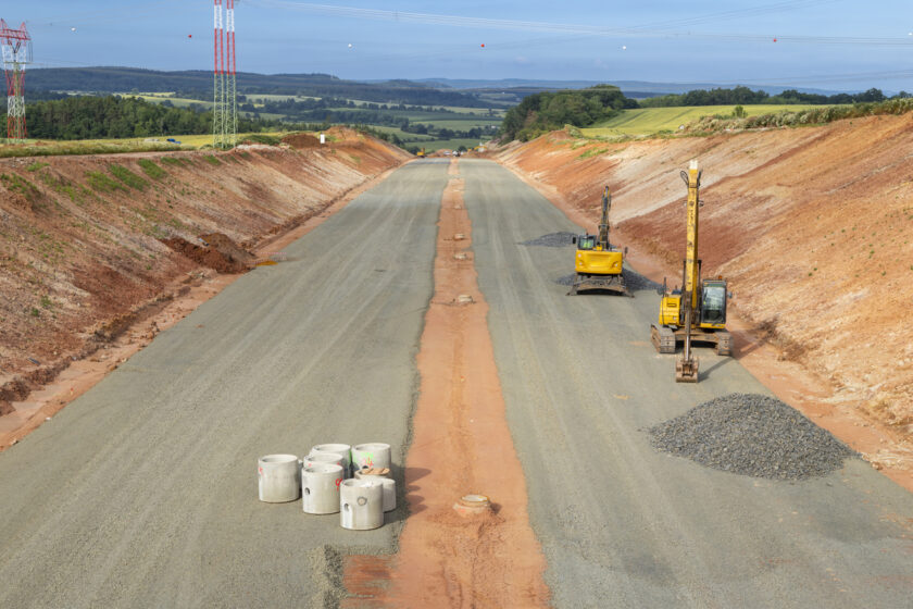 dálnice, ilustrační