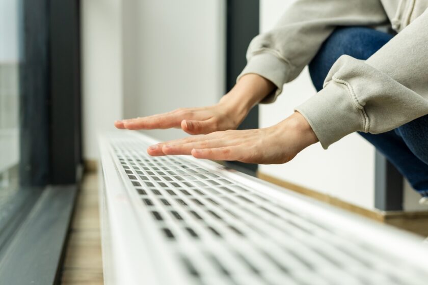 vytápění interiéru