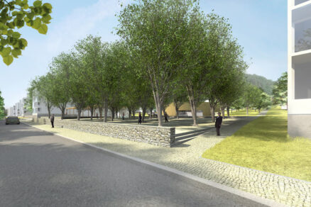 Urbanistický plán počítá i se zelenými plochami