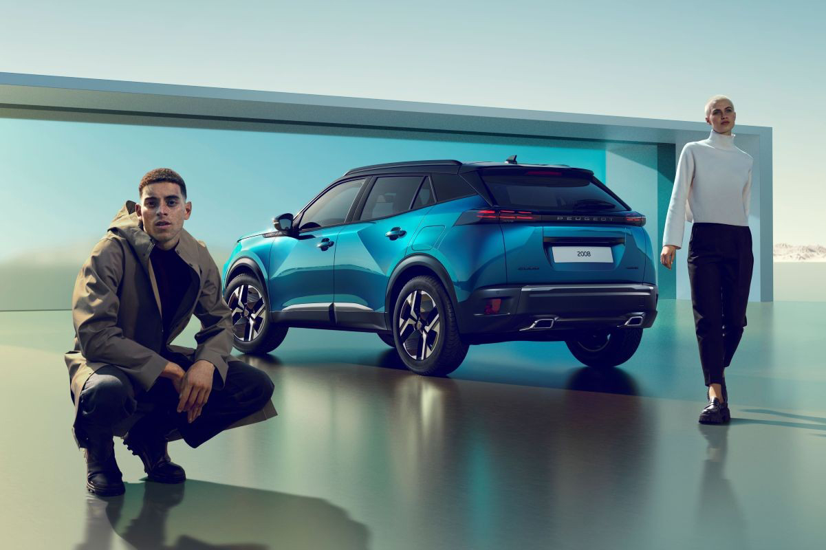 Peugeot 2008 SUV v moderním designu s Full LED světlomety