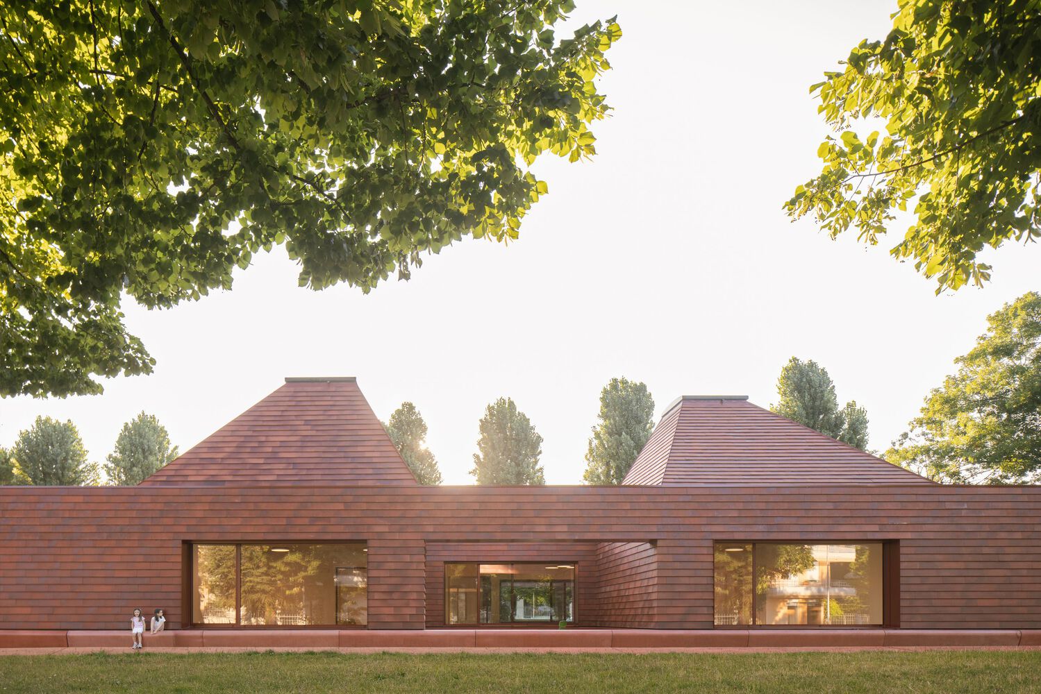 kinder rain kindergarten aacm atelier architettura chinello morandi 5 Mateřská škola Kinder Rain