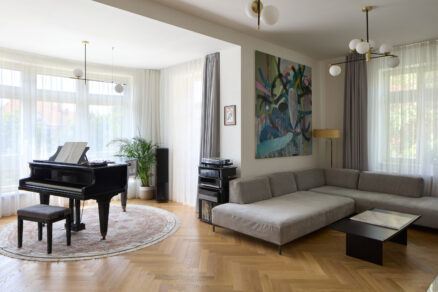 Rekonstrukce vily na Vinohradech