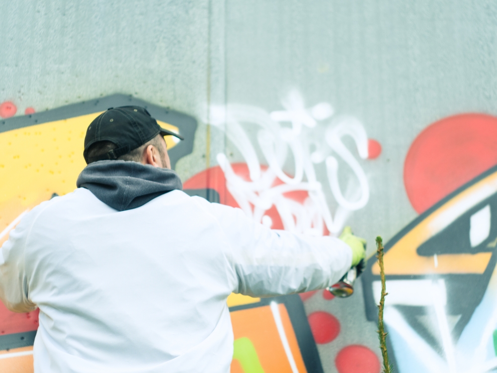 graffiti, ilustrační