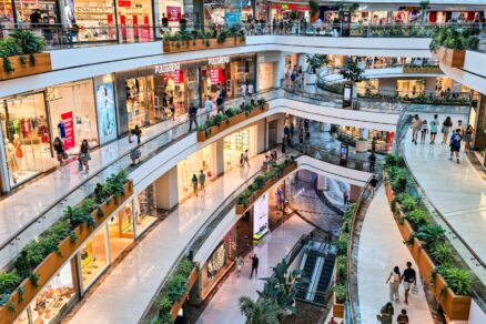 Obchodní centrum Konak v Izmiru v Turecku