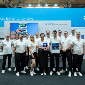 tým Hager na stánku Amper 2026