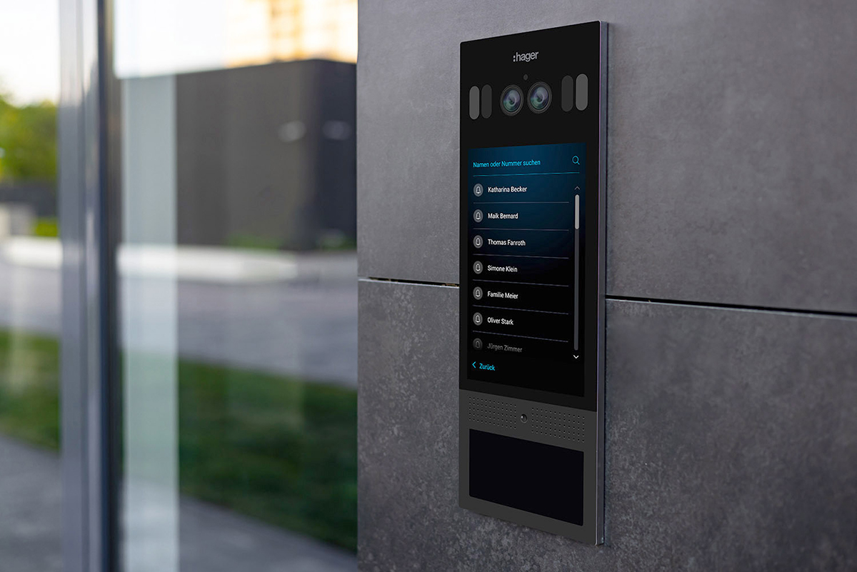 Hager dveřní komunikátor Intercom