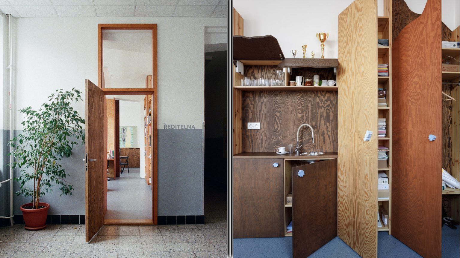 Ředitelna ZŠ Buttulova