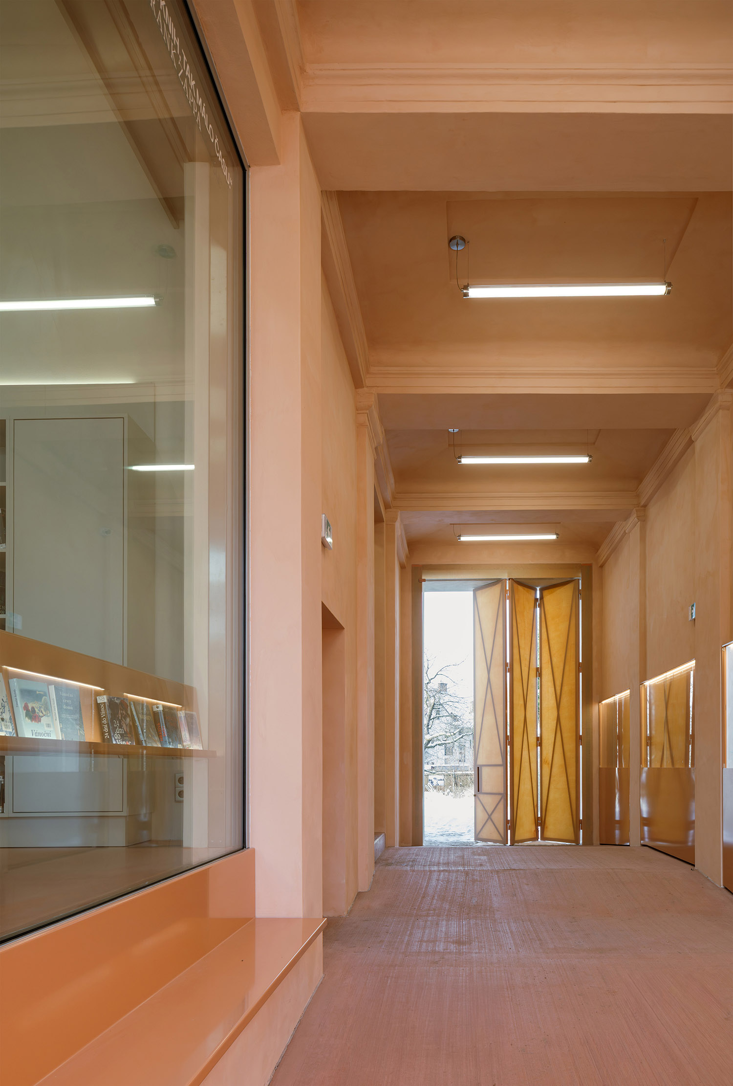 Knihovna v Červeném Kostelci