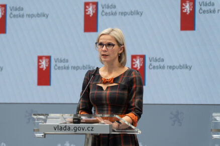 ministryně Zuzana Mrázová na tiskové konferenci po jednání vlády, 16. března 2026