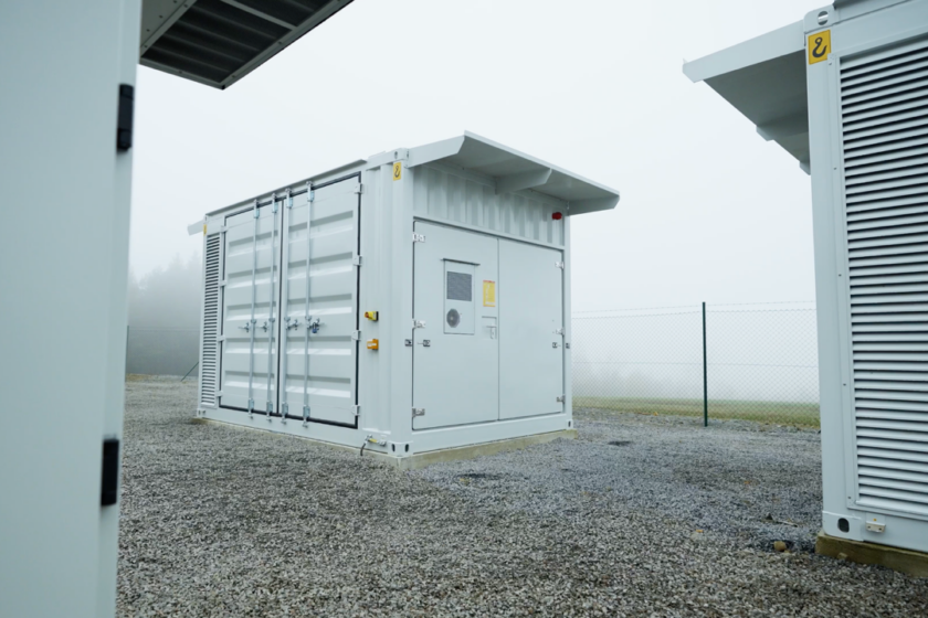 velkokapacitní bateriové úložiště