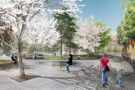 Revitalizace Jiráskova náměstí má sjednotit dnes roztříštěný prostor a vrátit mu jeho přirozenou pobytovou funkci.