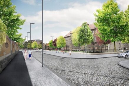 Proměna náměstí má přinést také zklidnění dopravy a větší prostor pro pěší a cyklisty