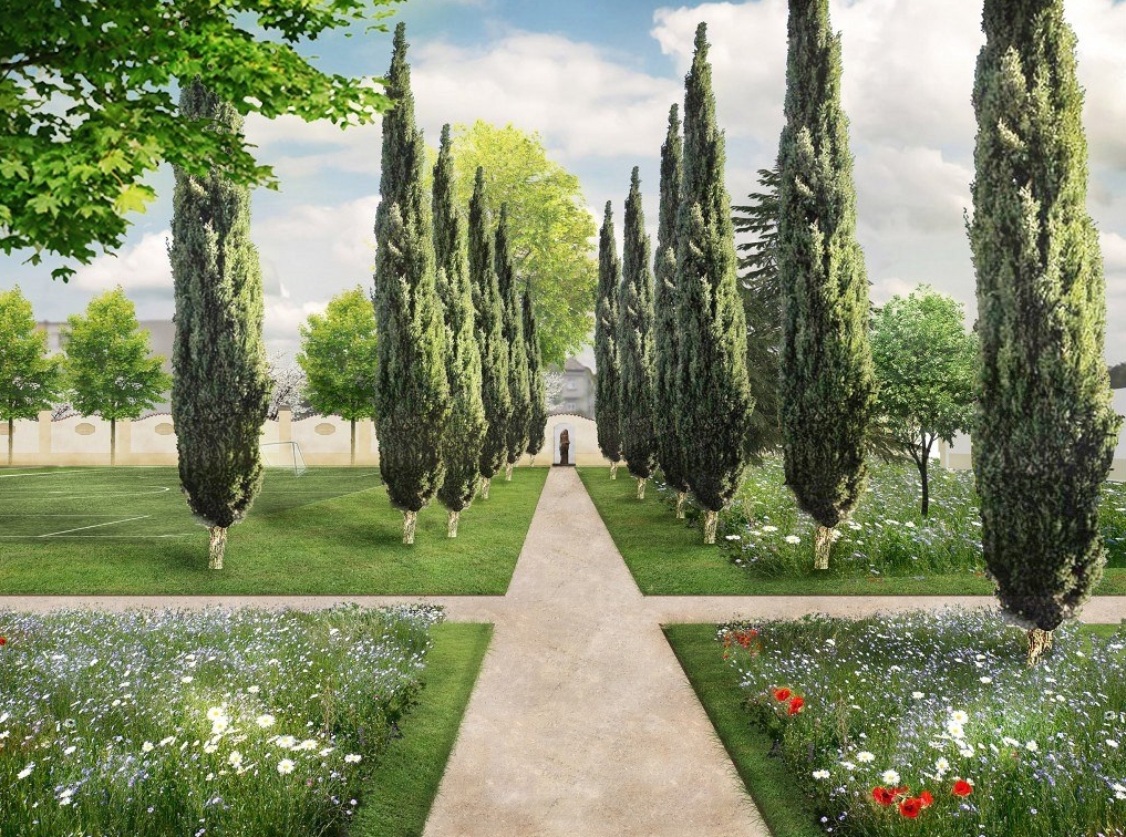 Součástí projektu je také obnova klášterní zahrady, která se má více otevřít veřejnosti a stát se místem pro odpočinek i komunitní setkávání