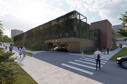 Parkovací dům sídliště Riviéra