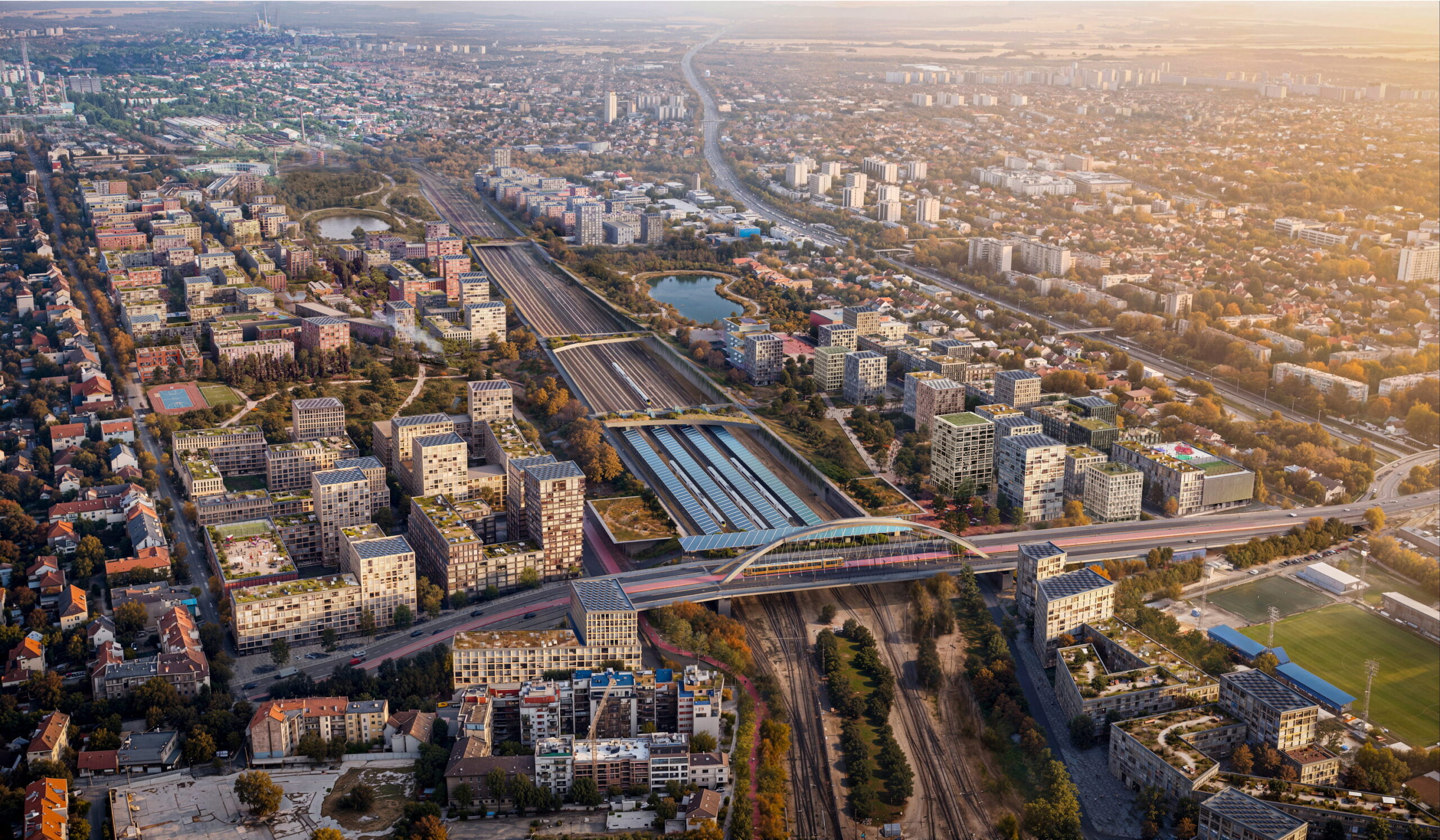 Krajinářské řešení s důrazem na přirozenou vegetaci a ekologické koridory