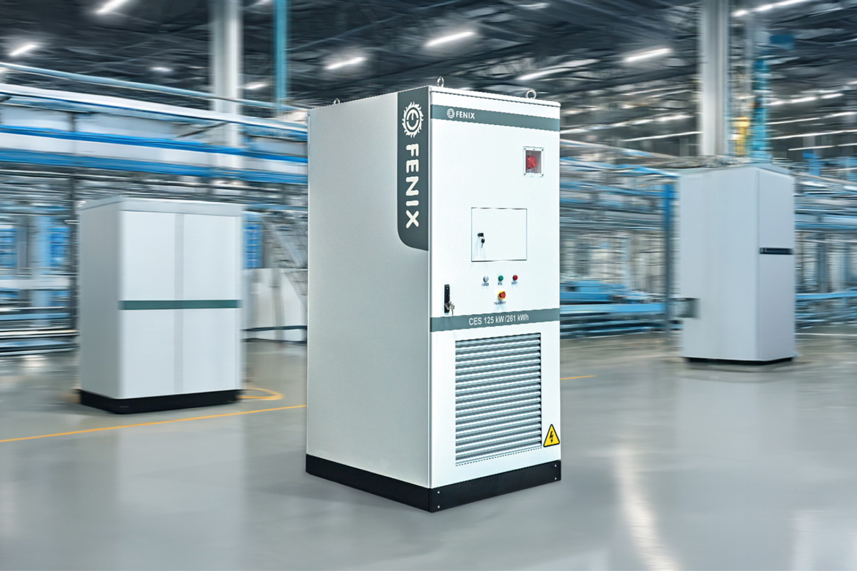 Průmyslové bateriové úložiště