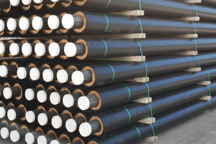 Obr. 1 Předizolované ocelové trubky RADPOL PIPES