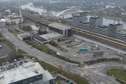 Okolí Nádraží Holešovice