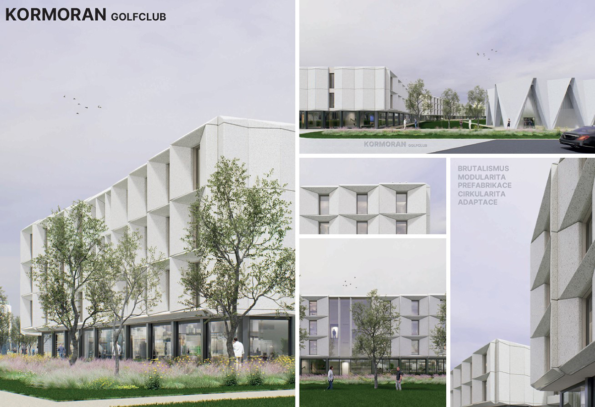 Originální soutěžní projekt Filipa Bischofa a Miroslava trýzny získal kromě druhého místa v soutěži i ocenění partnera soutěže, Cenu Lumion