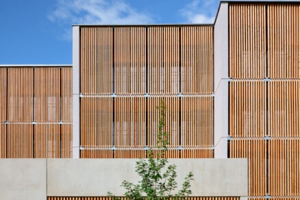 Celkový pohled na urbanistické řešení blokové zástavby