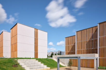 Vnitroblok s pobytovými plochami a zelení