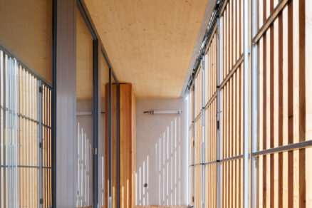 Detail lodžií a práce se stíněním