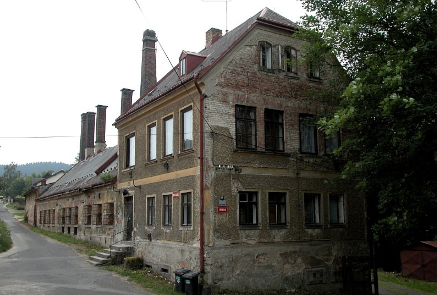 Jiná huť - stav před