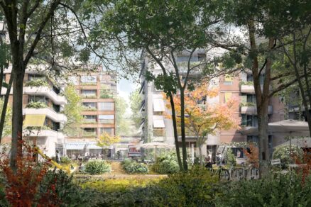Vizualizace nové čtvrti RothNEUsiedl