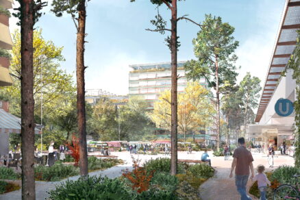 Vizualizace nové čtvrti RothNEUsiedl